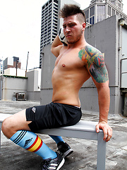 Straight mates - Aussie trainer Tom Lucas