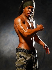 Roderique very muscular and big