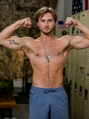 Slutty Servicemen: Locker Room Cruiser