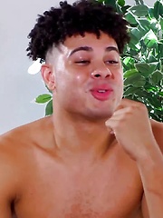 Justin Jones Blows Off His Post Interview And Rushes To The Shower!